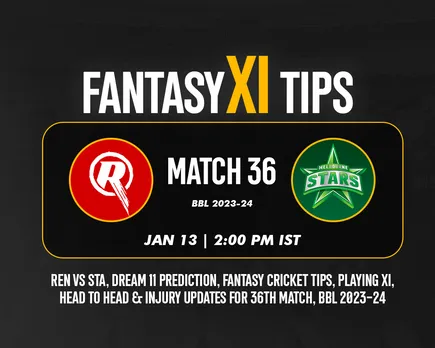 REN vs STA Dream 11 Prediction, Fantasy Cricket Tips, Playing XI for T20 BBL 2023, Match 36