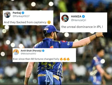 'MI's fortune changer' - Fans react as Rohit Sharma completes 13 years of illustrious journey with Mumbai Indians
