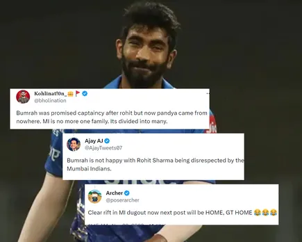 'One Family ab kai families mein divide ho rahi hai' - Fans react as Jasprit Bumrah posts cryptic story on Instagram