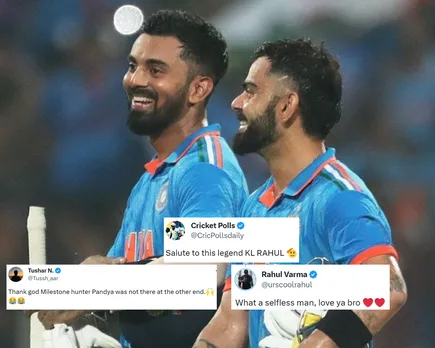 'KL the team man' - Fans react to KL Rahul's million-dollar statement after helping Virat Kohli smash 48th ODI ton