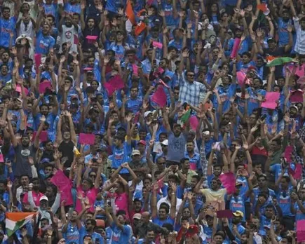 WATCH: Indian Crowd comes up with frenzied chants during game against Pakistan in Ahmedabad