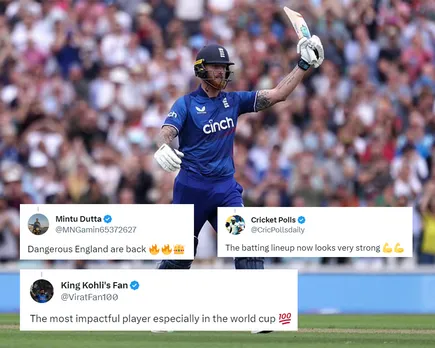 'Warrior is back' -  Fans react as Ben Stokes return to England's 2023 World Cup playing XI against South Africa
