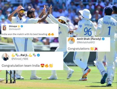 'Badla pura hua' - Fans react as India defeat South Africa by 7 wickets in second Test