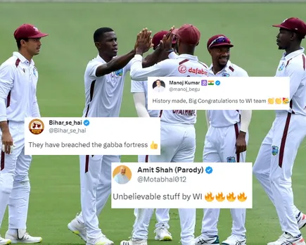 'Phir se toota hai Gabba ka Ghamand' - Fans react as West Indies defeat Australia in second Test by eight runs