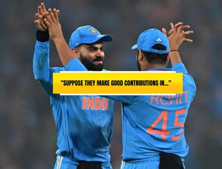 Virat Kohli & Rohit Sharma (Source: Twitter)