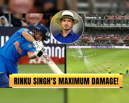 ‘They won’t be too happy’ - Dale Steyn’s statement on Rinku Singh’s six breaking commentary box glass goes viral