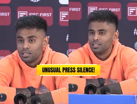 WATCH: Suryakumar Yadav's press conference surprise with only two journalists in attendance