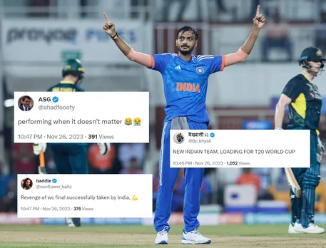 'Juniors ne liya haar ka badla' - Fans react as India beat Australia by 44 runs in 2nd T20I, claims 2-0 lead