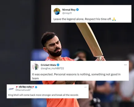 'King ko kya hogaya' - Fans react as Virat Kohli continues to be unavailable for India vs England Test series due to personal reasons