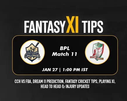 CCH vs FBA Dream11 Prediction, Fantasy Cricket Tips, Playing XI for T20 BPL 2024, Match 11