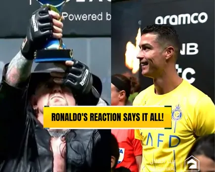 Cristiano Ronaldo all agog as WWE legend Undertaker makes special appearance ahead of Al-Nassr’s friendly match