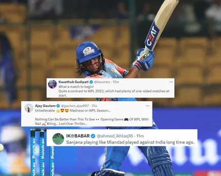 'Super over bhi ho jaata toh mazza aata' - Fans react as Mumbai Indians beat Delhi Capitals in thrilling inaugural match of WPL 2024