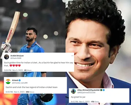 'Very humble statement from King' - Fans react to Virat Kohli's post-match speech on equalling Sachin Tendulkar's world record of 49 ODI hundreds