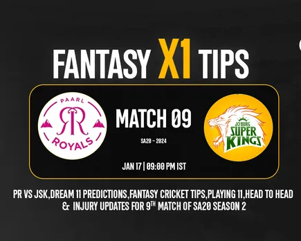 PR vs JSK Dream11 Prediction, Fantasy Cricket Tips, Playing XI for T20 SA 2023, Match 9