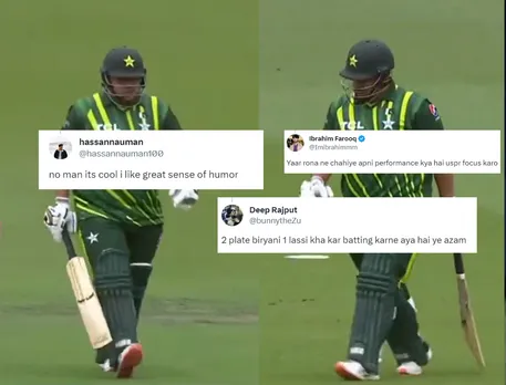 'Fitness kya heh paaijan' - Fans react hilariously to DJ playing WWE legend Big Show's song as Azam Khan walks out to bat in NZ vs PAK 3rd T20I