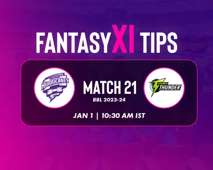 HUR vs THU Dream11 Prediction, Fantasy Cricket Tips, Playing XI for T20 BBL 2023, Match 21