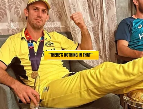 Mitchell Marsh defends controversial 'feet over World Cup trophy' act, says he will probably repeat gesture