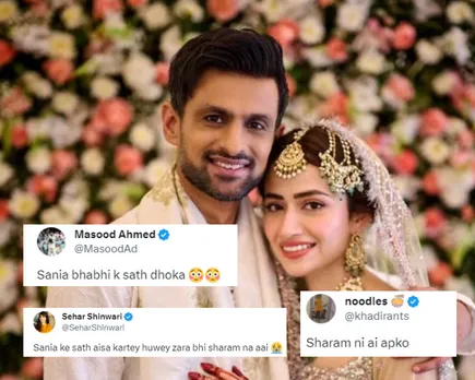 'Kya se kya ho gaya' - Fans react as Shoaib Malik marries Pakistan actor Sana Javed amid rumours of separation with Sania Mirza