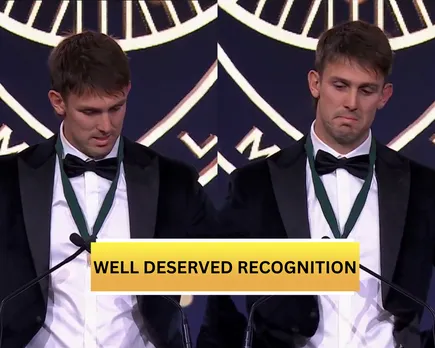 WATCH: Mitchell Marsh gives emotional speech after winning Allan Border Medal