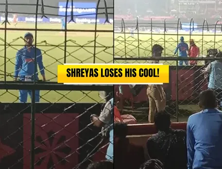 WATCH: Shreyas Iyer gets angry at Chinnaswamy crowd during India vs Netherlands 2023 World Cup match