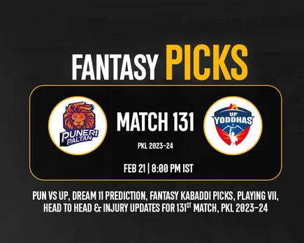 PKL 2023-24: PUN vs UP Dream11 Prediction, Match 131, Fantasy Kabaddi Tips, Playing VII & Injury Updates