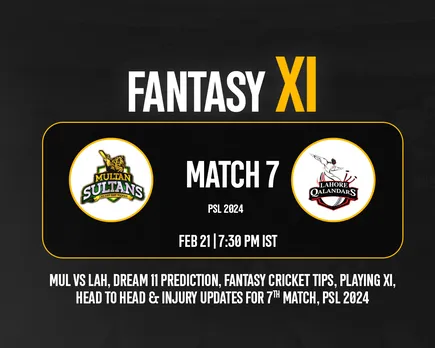 MUL vs LAH Dream11 Prediction, Fantasy Cricket Tips, Playing XI for PSL 2024, Match 7