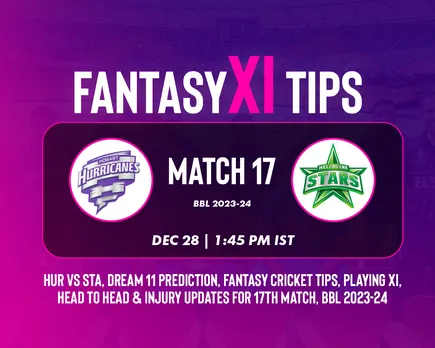 HUR vs STA Dream11 Prediction, Fantasy Cricket Tips, Playing XI for T20 BBL 2023, Match 17
