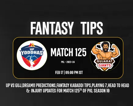 PKL 2023-24: UP vs GUJ Dream11 Prediction, Match 125, Fantasy Kabaddi Tips, Playing VII & Injury Updates