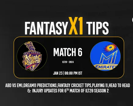 ABD vs EMI Dream11 Prediction, ILT20 Fantasy Cricket Tips, Playing XI, & Injury Updates For Match 6 of ILT20 2024