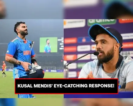 WATCH: Kusal Mendis replies to reporter's question on Virat Kohli scoring his 49th ODI hundred