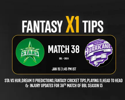 STA vs HUR Dream11 Prediction, Fantasy Cricket Tips, Playing XI for T20 BBL 2023, Match 38