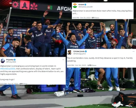 'Ye naya Afghanistan ka jalwa hai' - Fans react as Afghanistan registers thumping victory against Sri Lanka by seven wickets in ODI World Cup 2023