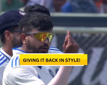 WATCH: Shreyas Iyer mocks Ben Stokes after running him out in Vizag