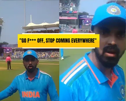 WATCH: Calm, composed KL Rahul gets angry at pitch-invader Jarvo during IND vs AUS 2023 World Cup
