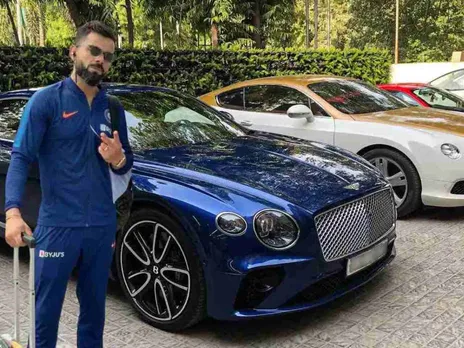 Virat Kohli with cars