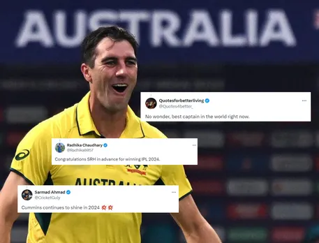 'Markram ko nikal diya' - Fans react as 'Cricketer of the Year' Pat Cummins likely to be announced SRH captain for IPL 2024