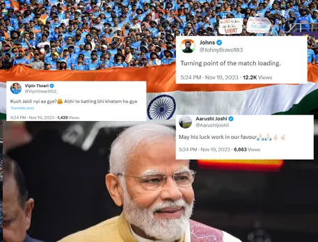 'Abe Modiji yehi baki hai karlo' - Fans react to viral video of PM Narendra Modi arriving at Ahmedabad airport to watch IND vs AUS 2023 World Cup final