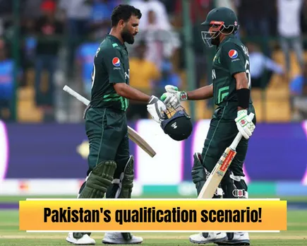 How can PAK qualify for semifinal, after beating NZ in ODI WC 2023?