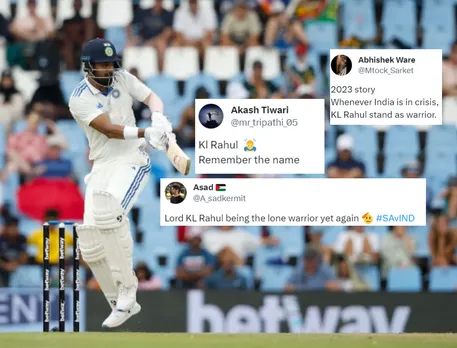 ‘Lone warrior yet again’ – Fans react as KL Rahul helps India score 208 on Day 1 of South Africa vs India Centurion Test