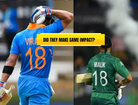 5 India and Pakistan players with same jersey numbers