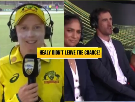 WATCH: Mitchell Starc roasted by his wife Alyssa Healy in hilarious banter on air