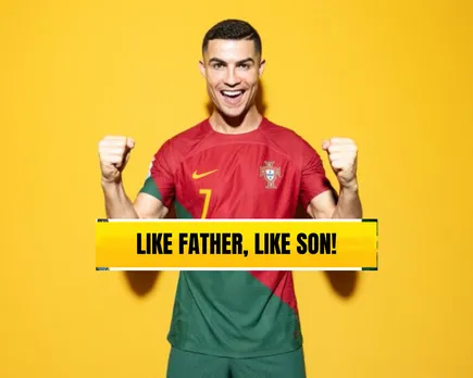 WATCH: Cristiano Ronaldo's son nails free-kick in training session