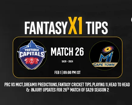 PRC vs MICT Dream11 Prediction, Fantasy Cricket Tips, Playing XI for T20 SA20 2024, Match 26