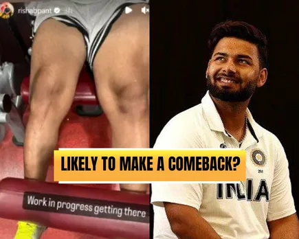 Rishabh Pant shares pic of scar while working out after one year of his road accident