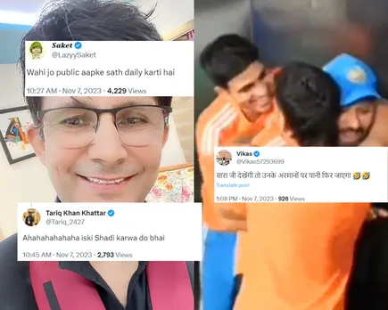 'Wahi jo public aapke sath daily karti hai' - Fans troll Kamaal R Khan as he bring double meaning to Shubman Gill hugging Rohit Sharma