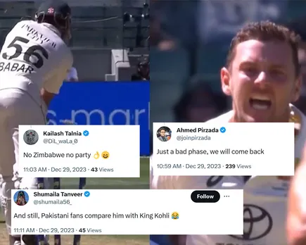 'Bobsy The King nahi kar paya' - Fans react to Babar Azam's poor Test stats in 2023, fails to fire in both innings of Boxing Day Test