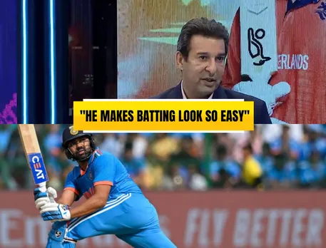 WATCH: Wasim Akram heaps praise on skipper Rohit Sharma after India finishes World Cup 2023 group stage unbeaten