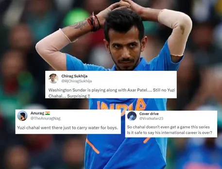 'Chin up Yuzi, see you in IPL' - Fans rally in support of Yuzvendra Chahal as India bench leg-spinner in 3rd ODI vs South Africa