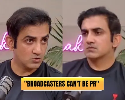 WATCH: Gautam Gambhir takes a dig at broadcaster for working as PR of a player on podcast