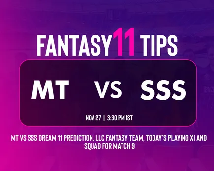 MT vs SSS Dream11 Prediction, LLC 2023, Match 9: Manipal Tigers vs Southern Stars playing XI, fantasy team today's, and squads